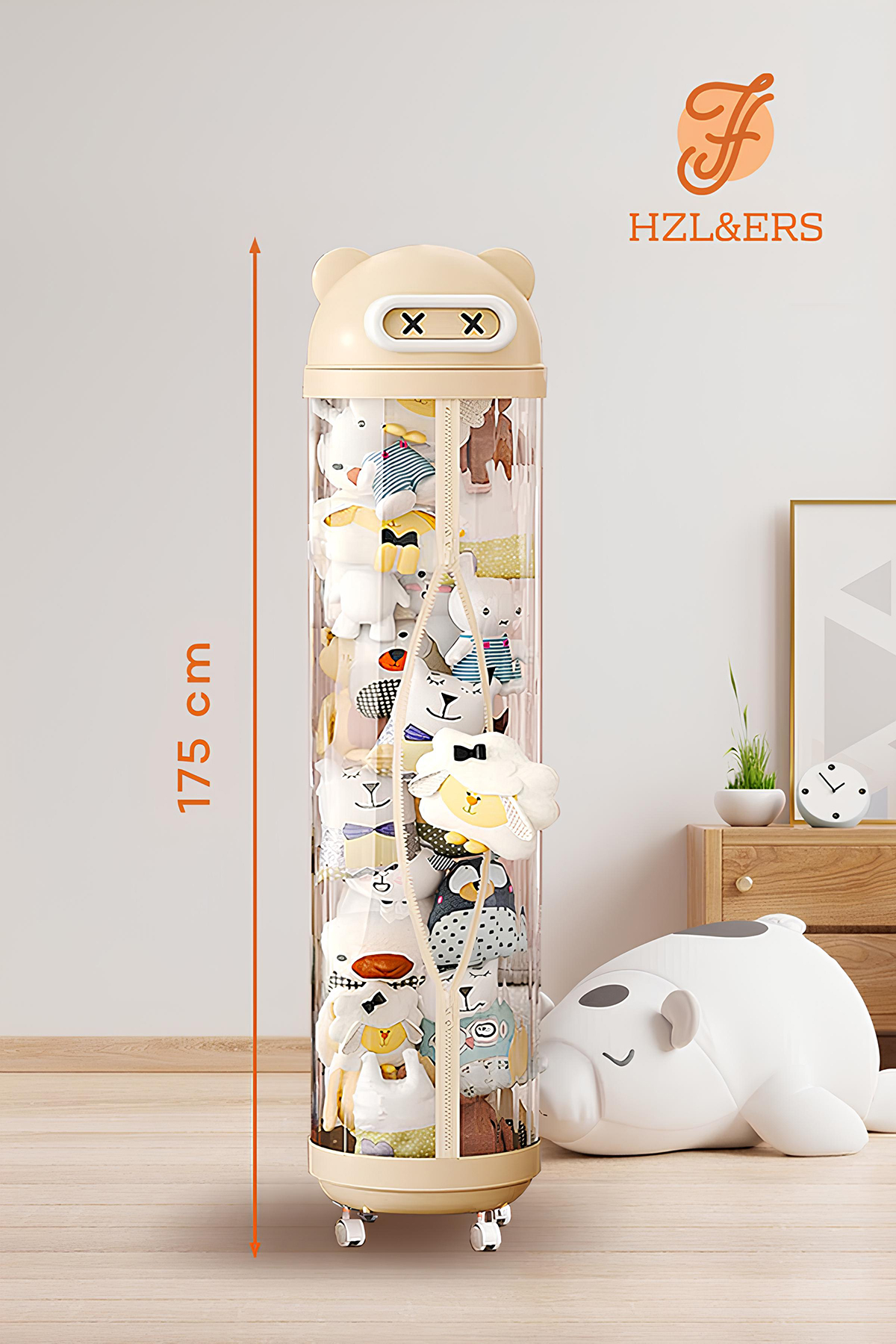 175cm(1) Oyuncak Kulesi 1.75 Cm Sarı - Görsel 1